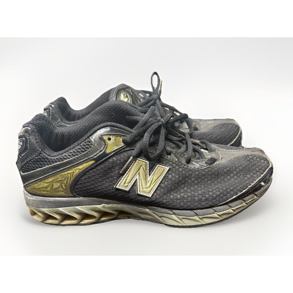 New Balance MR8509BK Zip Running Shoes Men’s Size 10 Black Gold Silver Retro main image 8